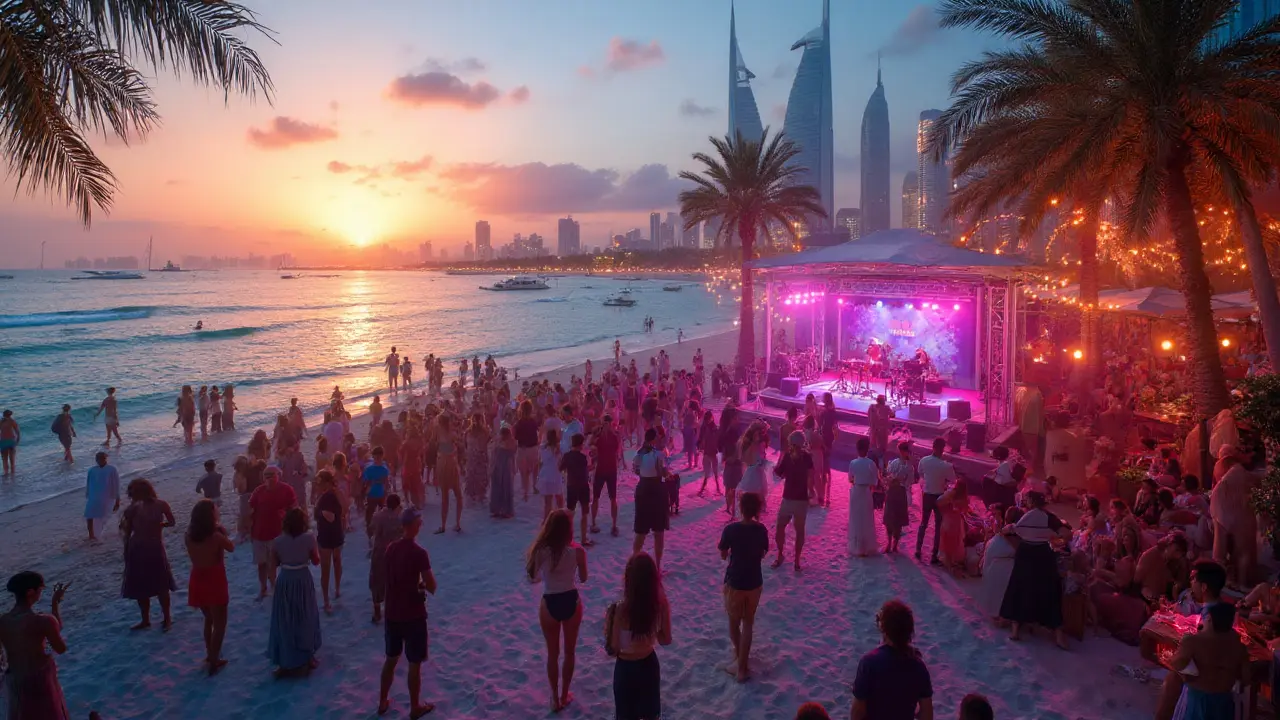 Dubai Beach Clubs with Live Music and Night Entertainment: The 2025 Scene
