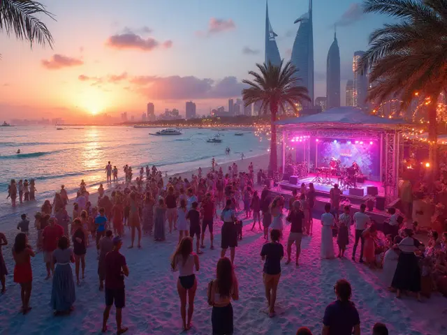 Dubai Beach Clubs with Live Music and Night Entertainment: The 2025 Scene