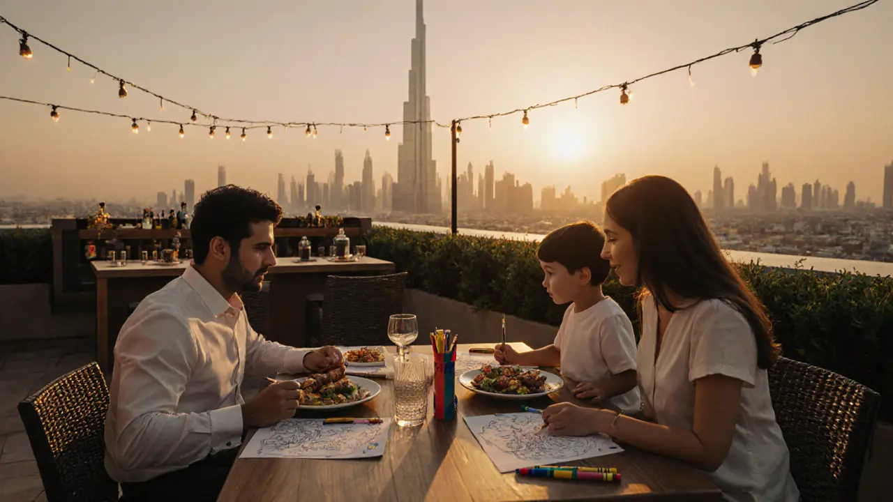 Best Rooftop Bars in Dubai with Family-Friendly Dining