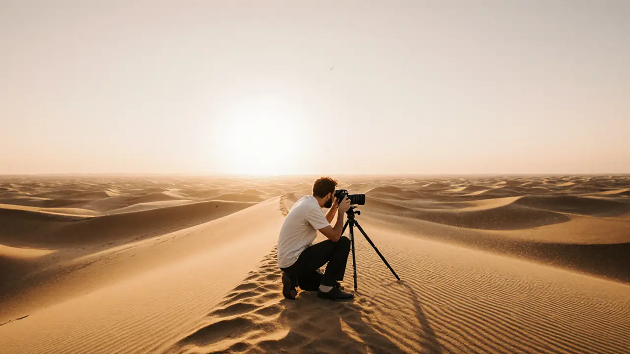 Desert Safari: A Photographic Journey Through the Dunes