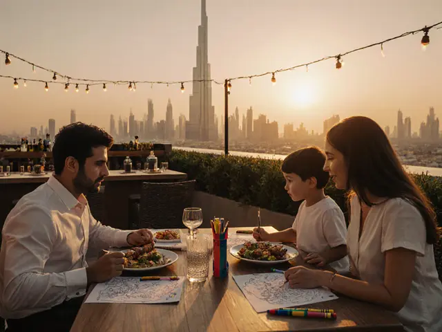 Best Rooftop Bars in Dubai with Family-Friendly Dining