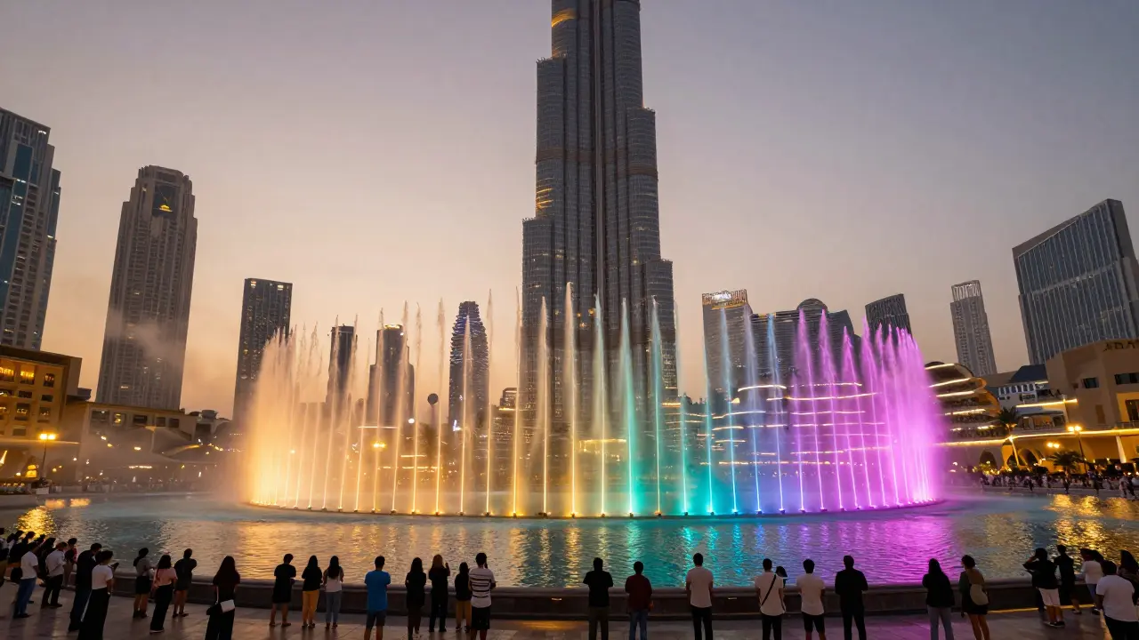The Dubai Fountain: Your Perfect Evening Entertainment in Dubai