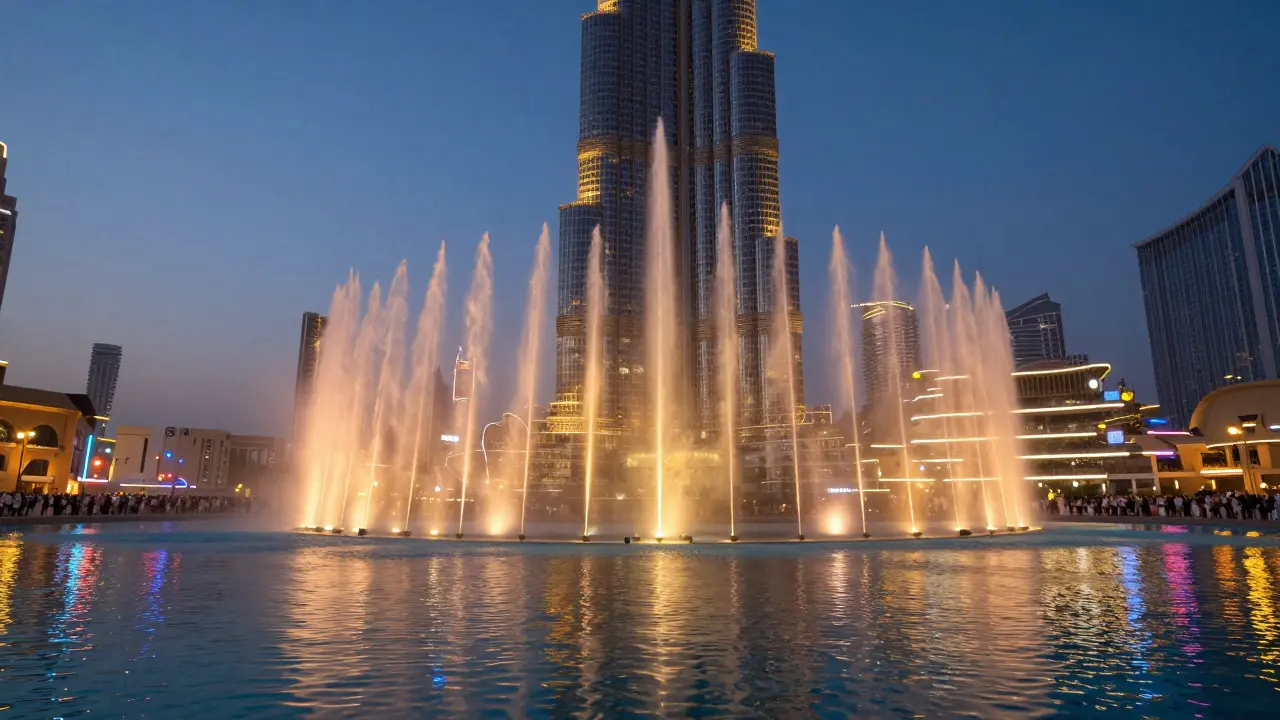 The Dubai Fountain: A Captivating Experience for the Senses