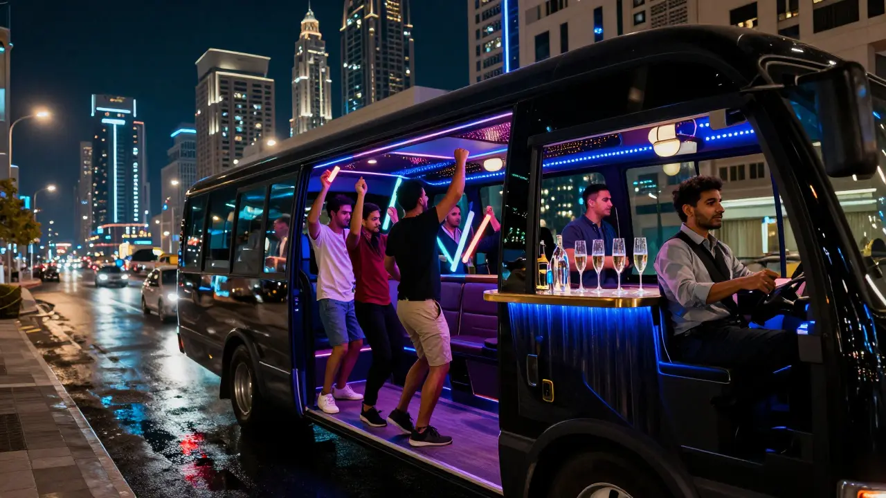 Best Bachelor Party Transportation Options in Dubai